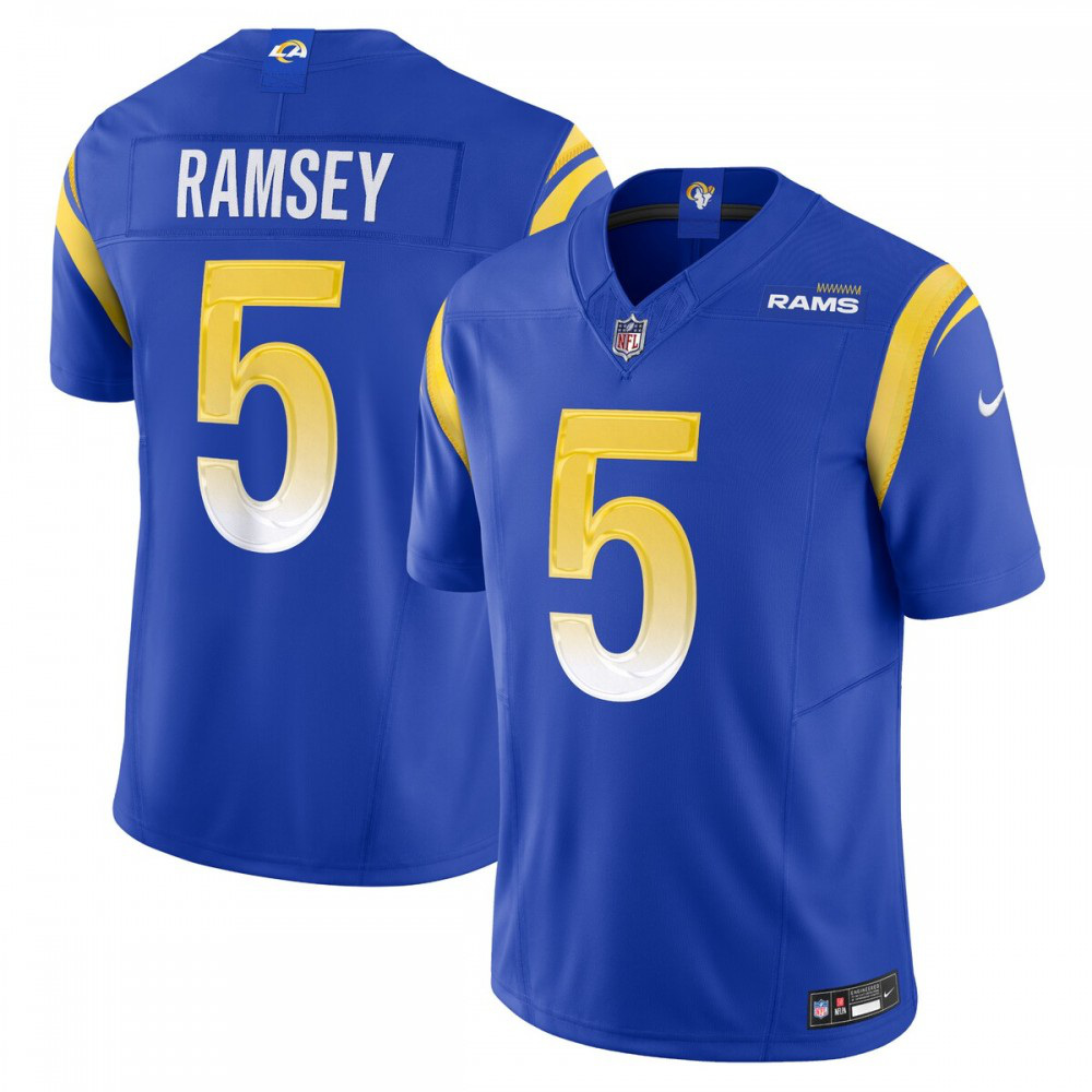 Jalen Ramsey Los Angeles Rams Nike Vapor F.U.S.E. Limited Jersey - Royal-Profan Arena